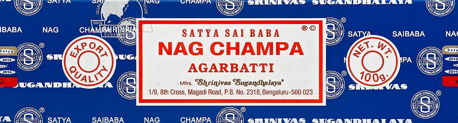 Satya Sai Baba Nag Champa Agarbatti, 100 g