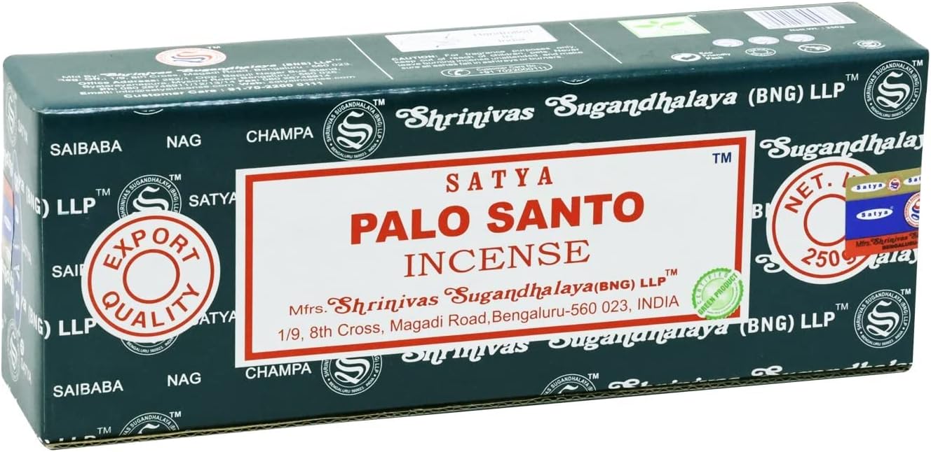 EARTH Satya Nag Champa Premium Incense Sticks 250 GMS (Green Certified) - Naturally Hand Rolled Agarbatti- Perfect for Worshipping, Church, Aroma Therapy, Relaxation, Positivity,Yoga