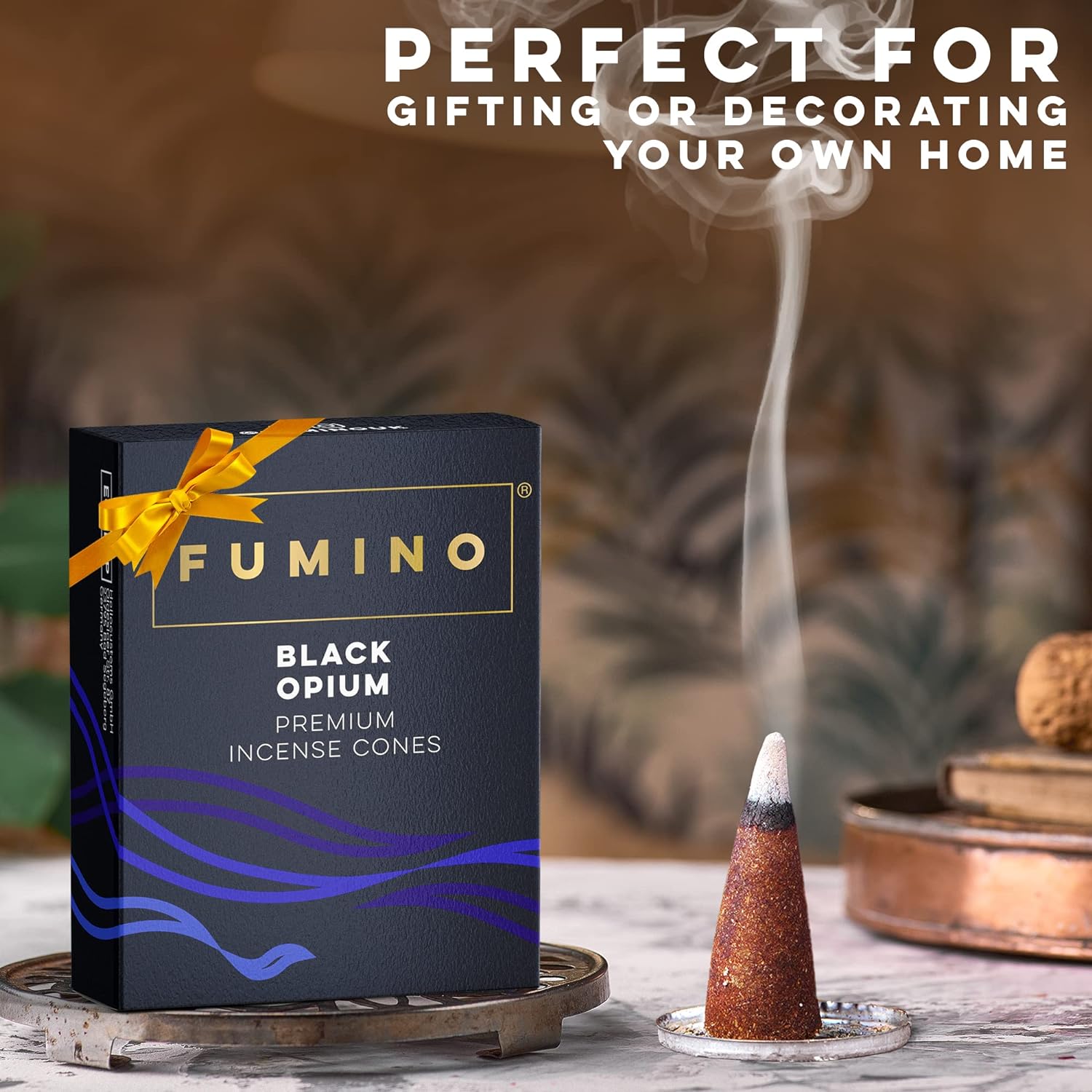 Fumino® Autumn Breeze Fresh Incense Cones 20 per Box Masala Agarbatti Joss Scent Fragrance for Relaxation and Meditation, Home and House Decor