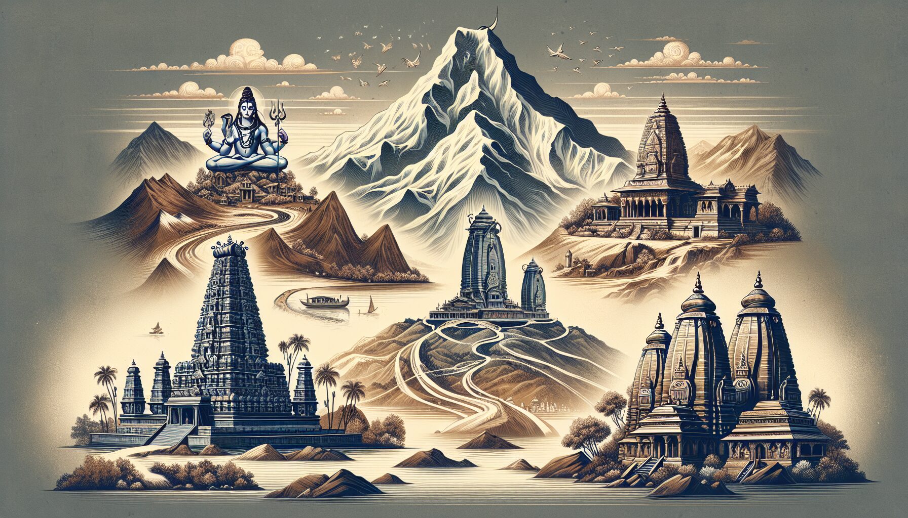 What Are The Holy Places Associated With Lord Shiva?