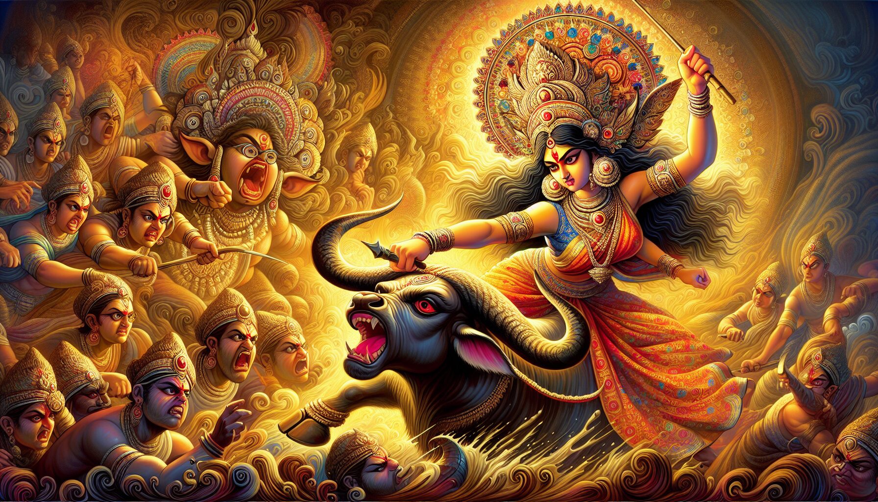 How Did Durga Become Mahisasura Mardini?