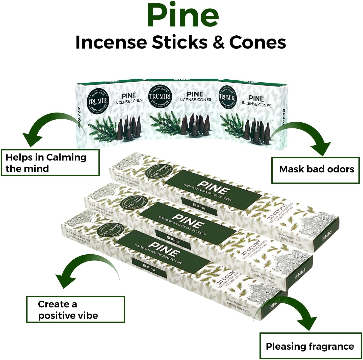 Lilac Incense Sticks  Incense Cones Combo Pack - 60 Insence-Sticks + 30 Insence Cones - Inscense - Incense Cones Scented - Insents