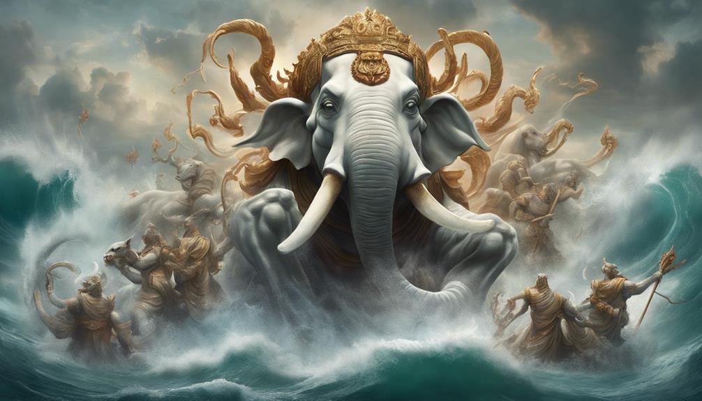 celestial elephants of mythology