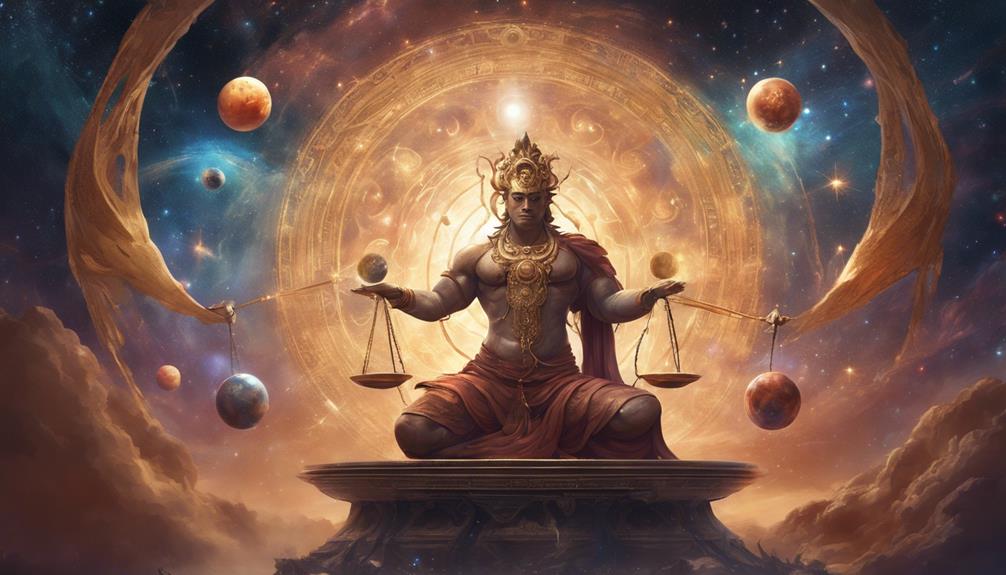 dharma guides cosmic balance