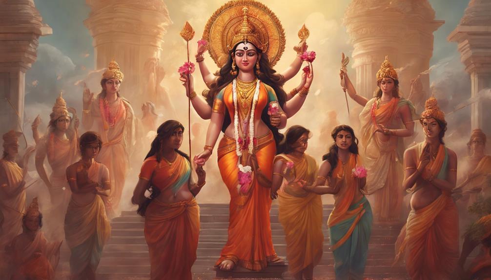 goddess durga s blessings sought