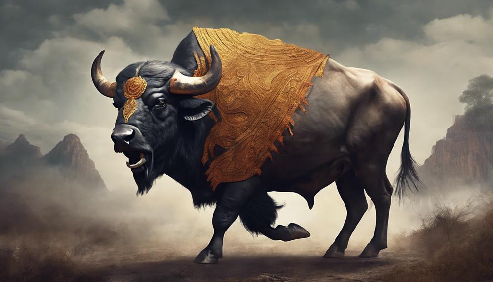 lord yama s buffalo sacrifice