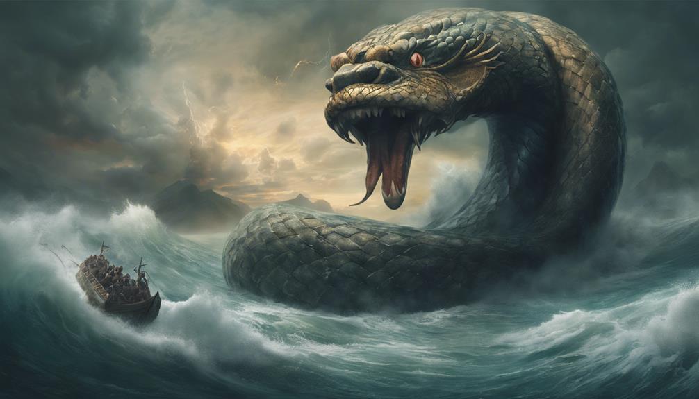 powerful serpent used sacrificially