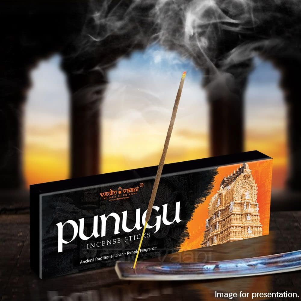 Vedic Vaani Exotic Fragrance Punugu Incense Stick Agarbattis (250 Grams)