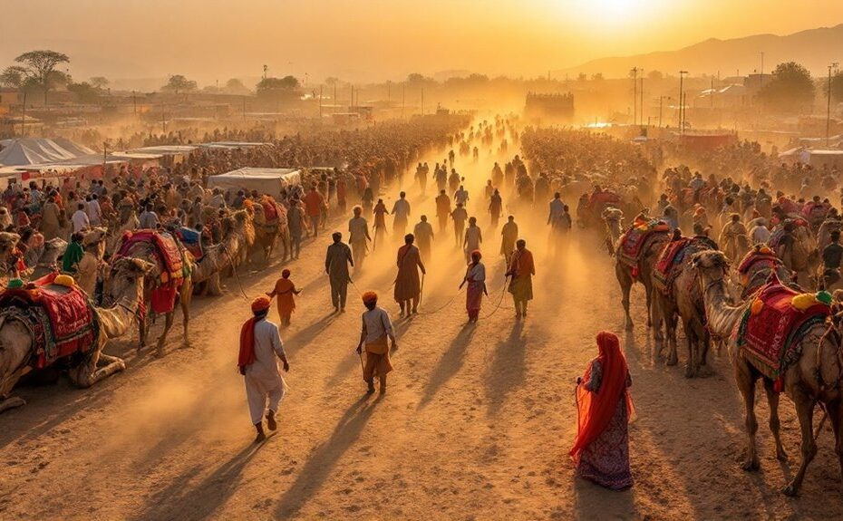 camel trading cultural festivities