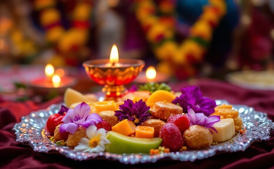 sacred food offering ritual